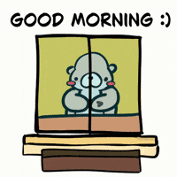 Good Morning Kiss GIF by Ottie and Otter