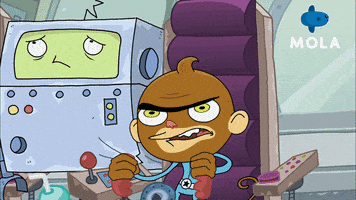 Angry Animation GIF by Mola TV Kids