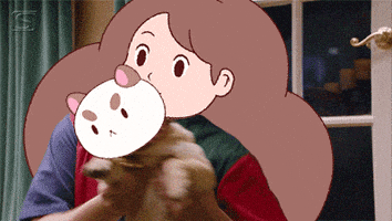 bee and puppycat lol GIF by Cartoon Hangover