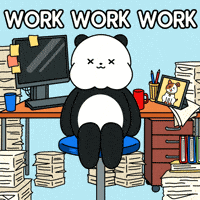 Work Spinning GIF by Kanpai Pandas