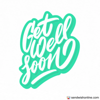 Feel Better Get Well Soon GIF by sendwishonline.com