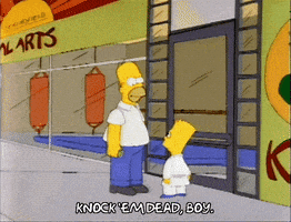 Talking Season 3 GIF by The Simpsons