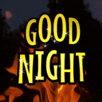 Good Night Fire GIF by Yevbel