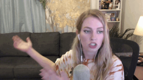Barbara Dunkelman Shut The Fuck Up GIF by Rooster Teeth