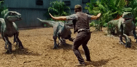 Giphy - Chris Pratt Trailer GIF by Jurassic World