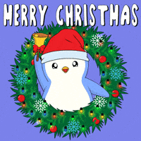 Happy Merry Christmas GIF by Pudgy Penguins