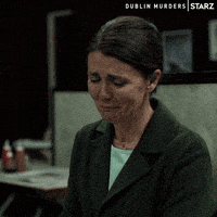 Sad Too Much GIF by Dublin Murders