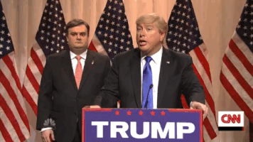 bobby moynihan trump GIF by Saturday Night Live