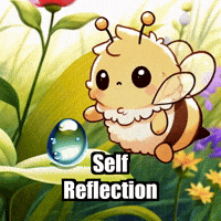 Wisdom Reflection GIF by Beelightened