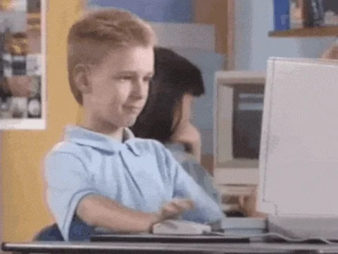 Survey Computer Kid GIF by Giflytics