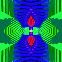 loop rainbow GIF by Trippyogi