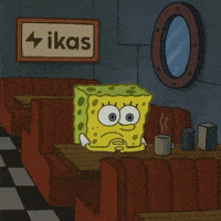 Sad Spongebob Squarepants GIF by Salih Kizilkaya