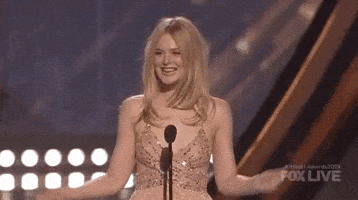 Elle Fanning Iheartradio Music Awards 2019 GIF by iHeartRadio