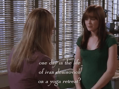 Paar Retreat Yoga GIF