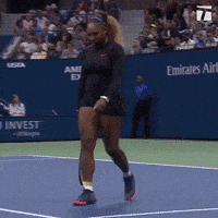 Serena Williams Sport GIF by Tennis Channel