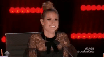 Heidi Klum Lol GIF by America's Got Talent