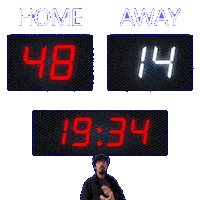 14 Away Sticker