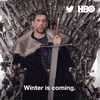 winter is coming hbo GIF by Twitter