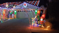 Homeowner Decks Out Albuquerque Home With 'Thousands' of Christmas Lights