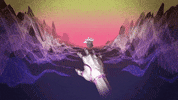 PorterRobinson hands together connect worlds GIF