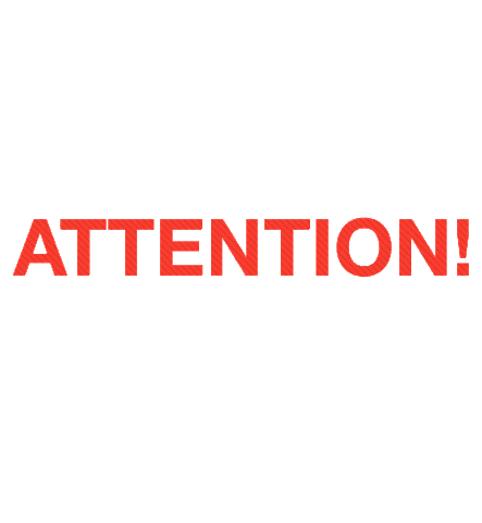 INTERPRINT attention important ip hint Sticker