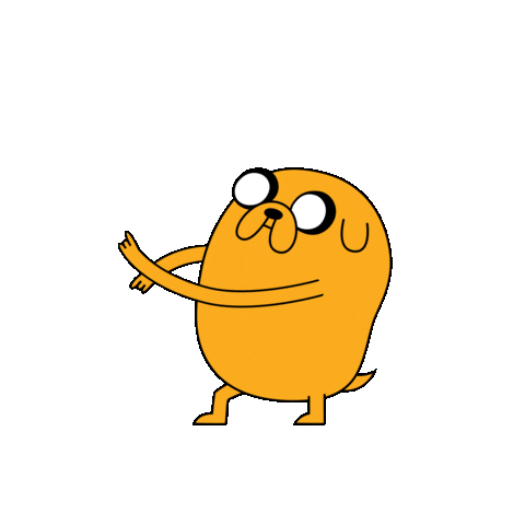 Adventure Time Dancing Sticker