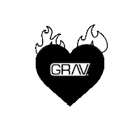 Heart Sticker by GravLabs
