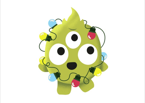 monster verde GIF