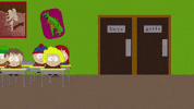 stan marsh door GIF by South Park 