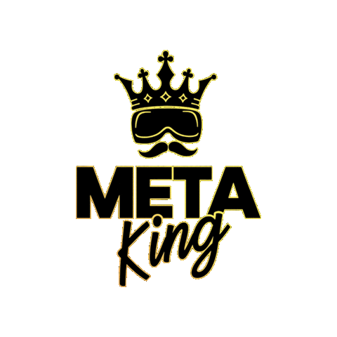 Virtual Reality King Sticker by Preneura