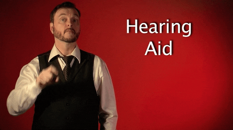 sign language hearing aid GIF by Sign with Robert