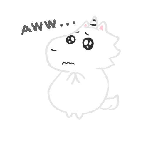 Aww Cu Sticker by Creative Unicorn