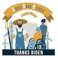 White House Climate Sticker by Building Back Together