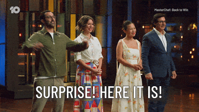 Andy Allen Surprise GIF by MasterChefAU