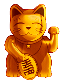 Cat Luck Sticker by Selfish Generation