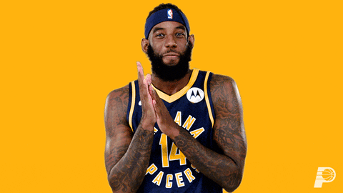 Excited Jakarr Sampson GIF by Indiana Pacers