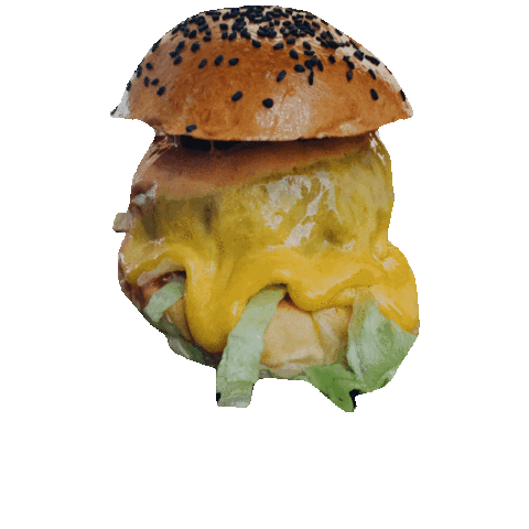 Burger Sticker by ONE MORE