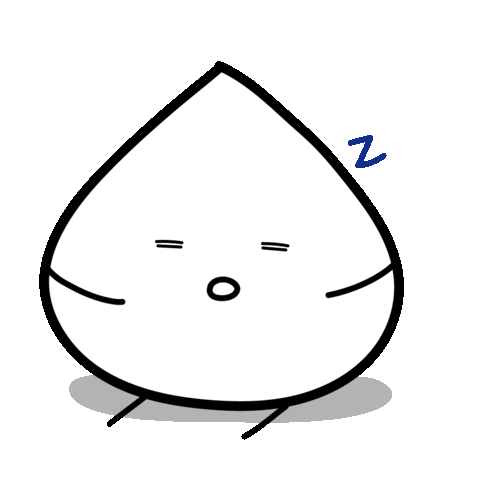 zozoaltizer giphyupload food kawaii tired Sticker