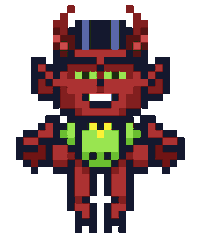 Pixel Flying Sticker