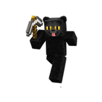 Cat Pixel Sticker by comfortseoul