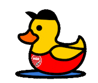 NGKSparkPlug duck swimming ngk Sticker