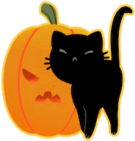 Rubbing Trick Or Treat Sticker by shourimajo