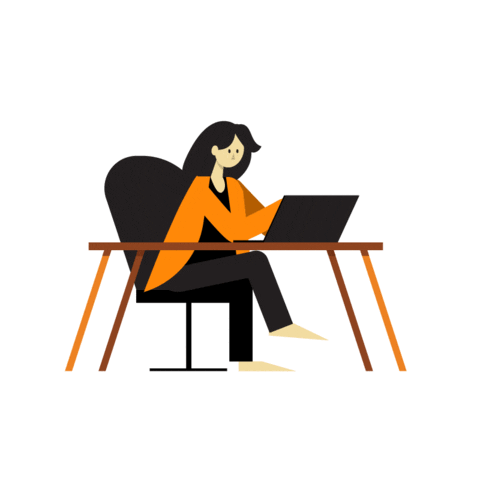 Work From Home Animation Sticker by Vitalstrats Creative Solutions