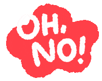 Happy Oh No Sticker by Ai and Aiko