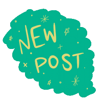 New Post Sunny Daze Sticker
