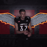 College Football Sport GIF by Louisville Cardinals