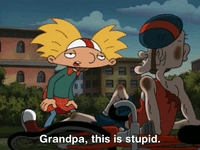 hey arnold nicksplat GIF