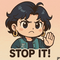 Stop It Hold Up GIF by Persona