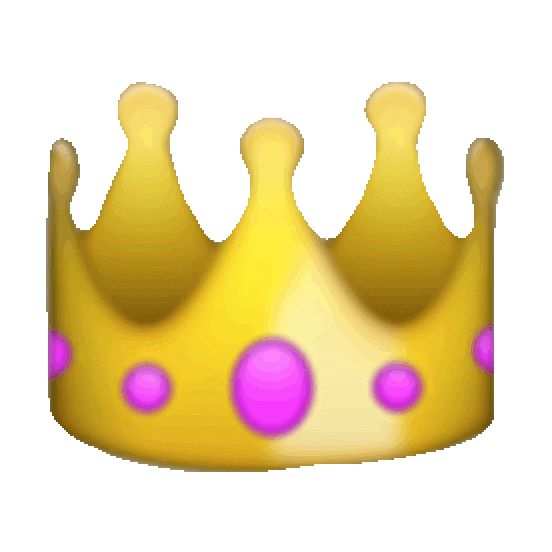 queen crown STICKER by imoji