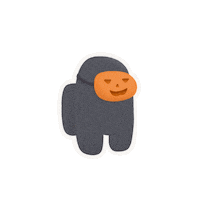 nyanvillager dance halloween pumpkin sus Sticker